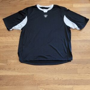 NFL Black and White Short Sleeve Tee